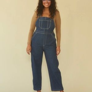 Lykke Wullf Sierra Overalls in indigo size small